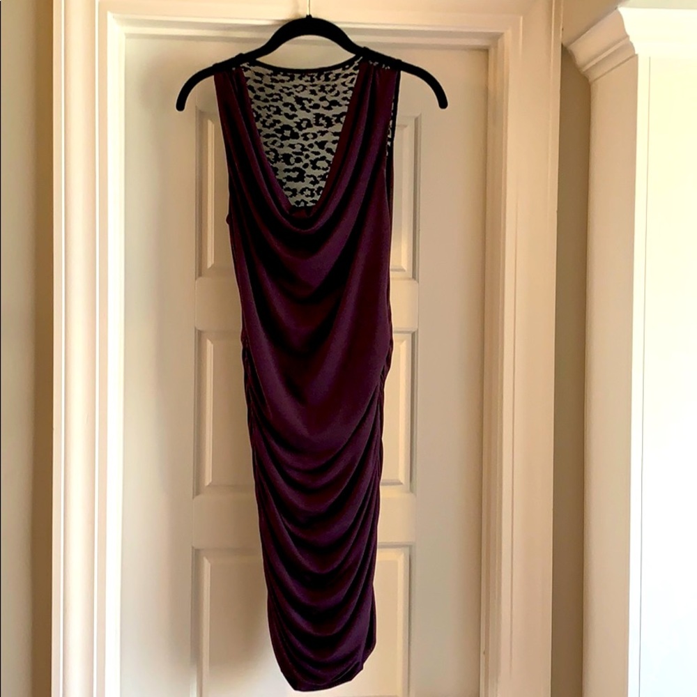 Express Dark Purple Dress